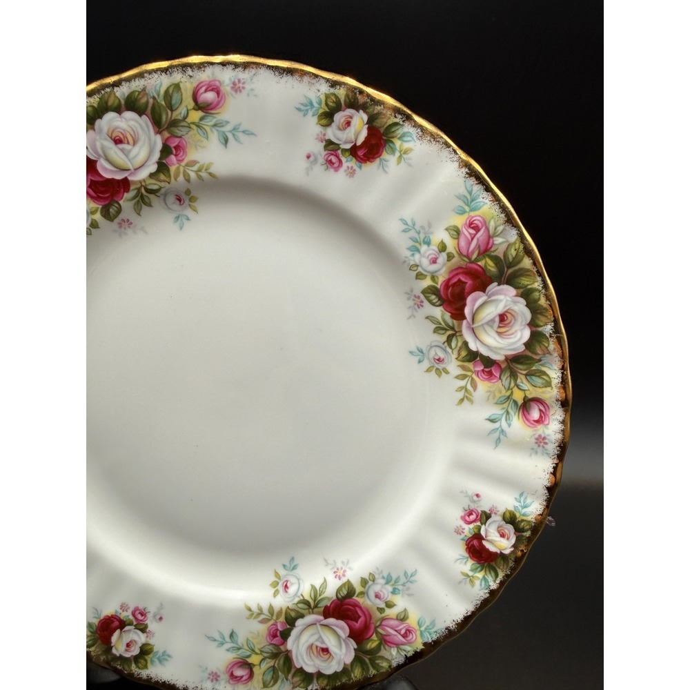 1 - Royal Albert Celebration Salad Plate Bone China Made in England 8" - Picture 3 of 7